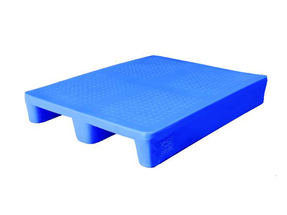 Reinforced plastic pallets — rackable, stackable and hygienic