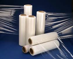 Stretch film rolls for pallet wrapping and load stability